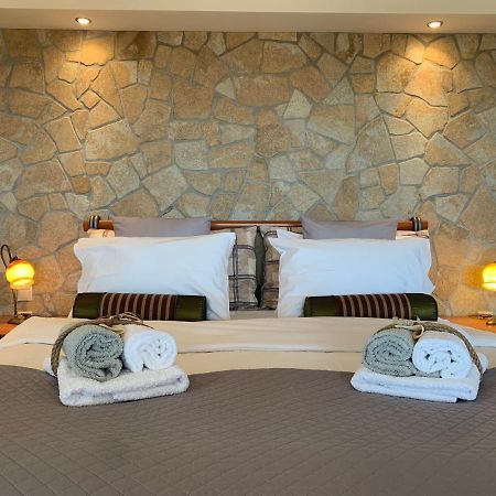 埃帕诺米Doormat# Wait 'N Sea, Jacuzzi, Luxury Stone House公寓 外观 照片