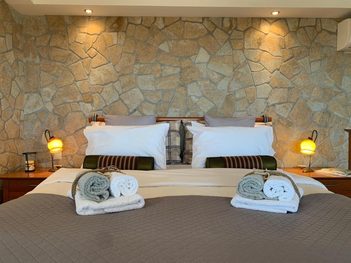 埃帕诺米Doormat# Wait 'N Sea, Jacuzzi, Luxury Stone House公寓 外观 照片