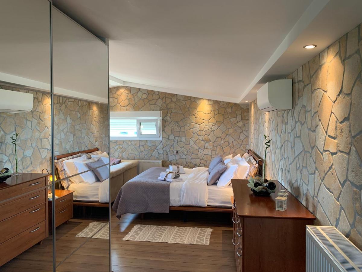 埃帕诺米Doormat# Wait 'N Sea, Jacuzzi, Luxury Stone House公寓 外观 照片