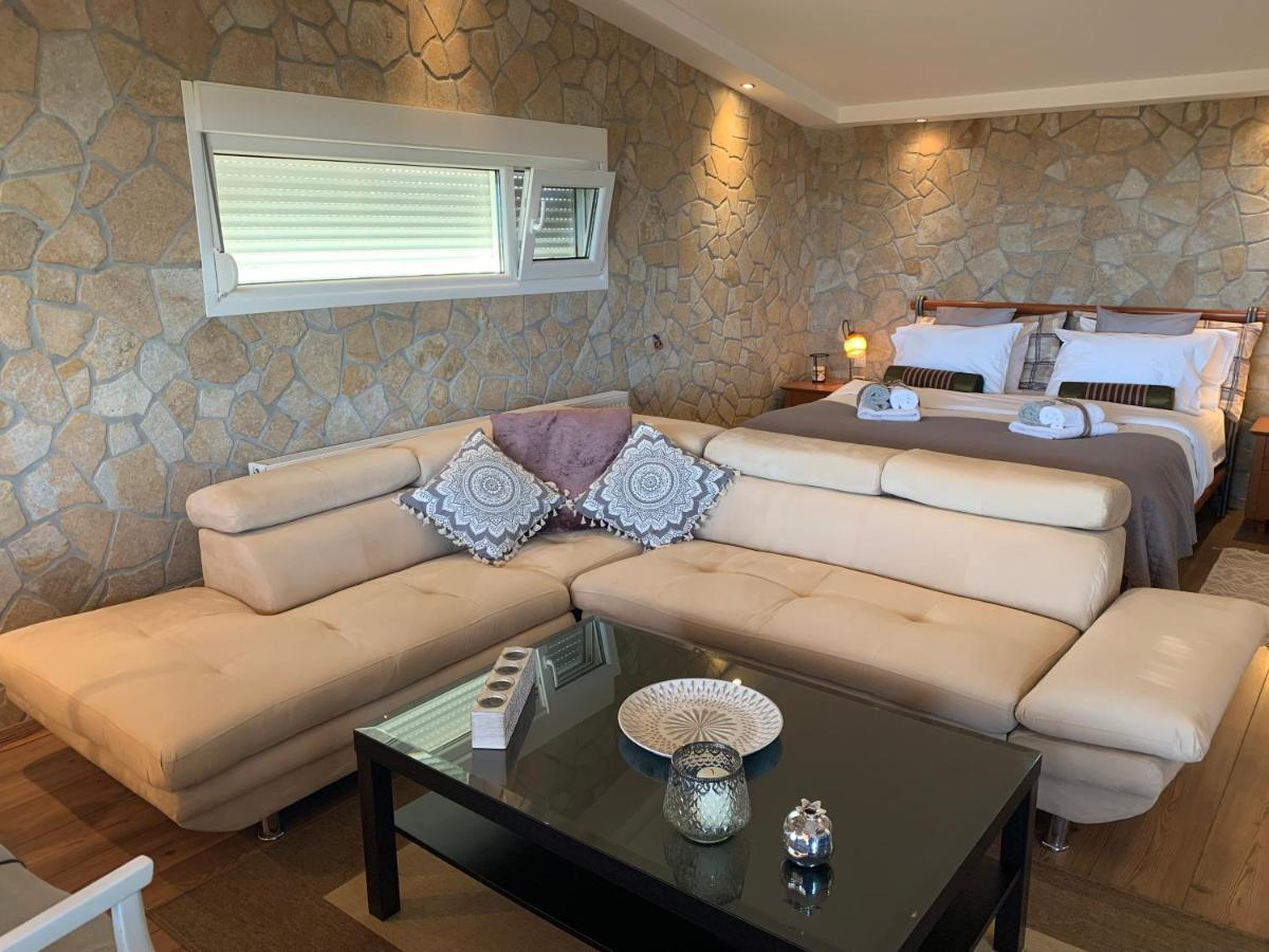 埃帕诺米Doormat# Wait 'N Sea, Jacuzzi, Luxury Stone House公寓 外观 照片