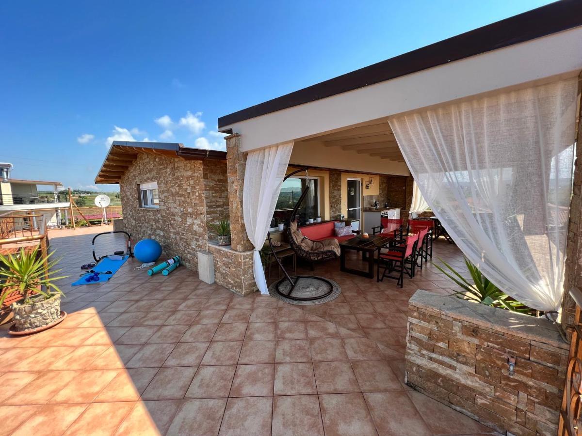 埃帕诺米Doormat# Wait 'N Sea, Jacuzzi, Luxury Stone House公寓 外观 照片